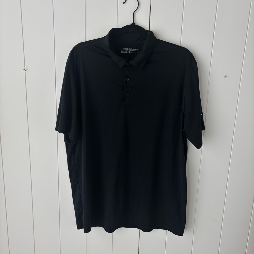Nike Men's Golf Polo Shirt DRI FIT Fireball CINNAMON WHISKEY ATHLETIC Size L